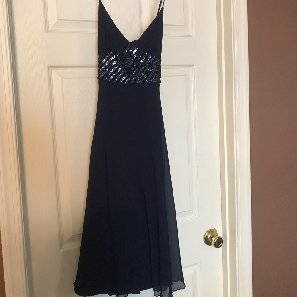 Navy Betsy Johnson dress